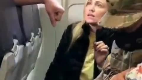 Airplane Karen Gets Owned!!!