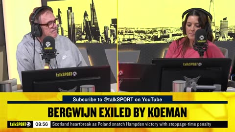 Tony Cascarino REACTS To Steven Bergwijn Being EXILED By Netherlands Manager Ronald Koeman!🔥👀