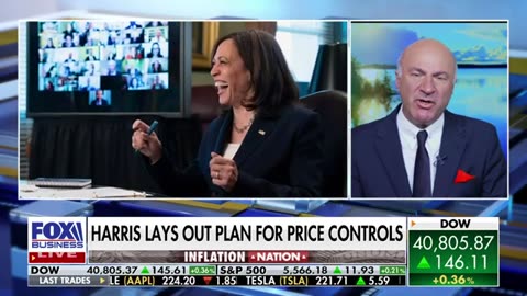 'BIDENOMICS 2.0': Kevin O'Leary tears into Harris' 'inflationary' price control plan