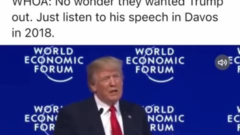 2018 in Davos: Trump slams the WEF