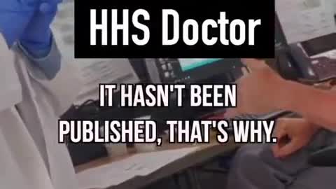 HHS Employee: Vaccine is Full of 💩