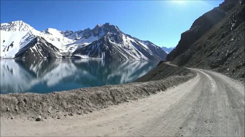 Embalyse el Yeso Cajon Del Maipo in Chile