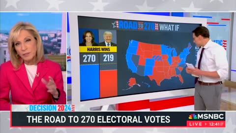 MSNBC's Steve Kornacki Claims Harris Provides 'More Paths For Democrats' To Win