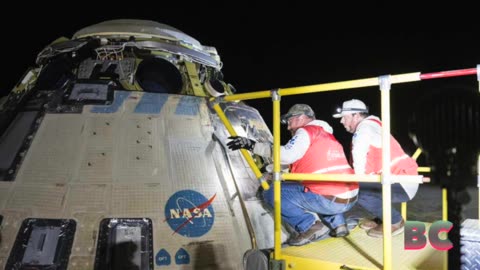 With no crew aboard, spacecraft Starliner lands without a hitch