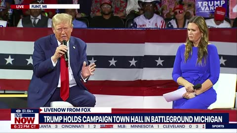 WATCH- Trump, Sarah Huckabee Sanders hold town hall in Michigan - LiveNOW from FOX