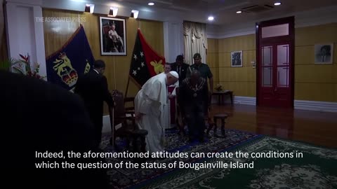 Pope urges end to Papua New Guinea tribal conflicts and fair, sustainable extraction of resources