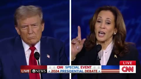 Harris reacts to Trump saying he ‘couldn’t care less’ about her race