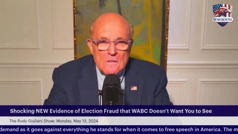 The Rudy Giuliani Show: Shocking NEW Evidence of Election Fraud that WABC Doesn't Want You to See