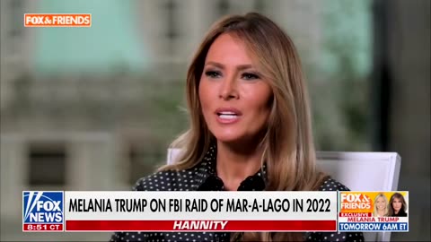 🚨🔥Melania Trump on the Mar-a-Lago raid: “It made me angry.. I