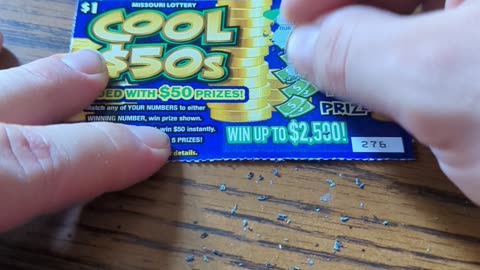 Will I win big . MO Lottery cool 50's