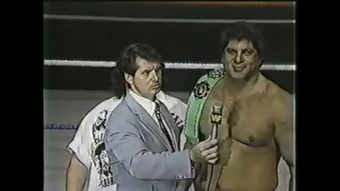 DON MURACO ICONIC PROMO PRIOR TO LEGENDARY CAGE MATCH WITH JIMMY SNUKA...PHENOM....PHENOM...PHENOM