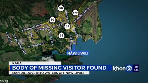 Missing diver found, dies at hospital in Lihue