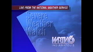 May 28, 1995 - WRTV Weather Bulletin Interrupts Indianapolis 500 Coverage