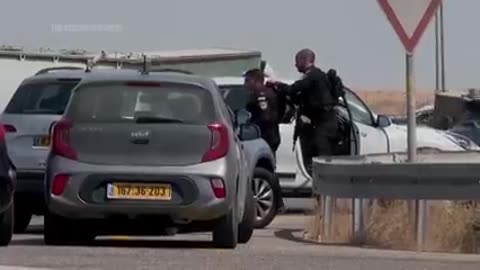 Israeli police at scene after three dead in shooting at crossing between West Bank and Jordan