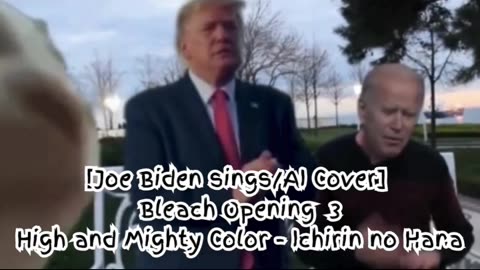 [Joe Biden sings/AI Cover] Bleach Opening 3 High and Mighty Color - Ichirin no Hana