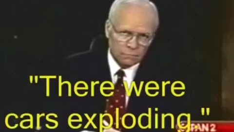 News Broadcast on 9/12/2001 and this CSPAN caller has a nightmarish story to tell. #911