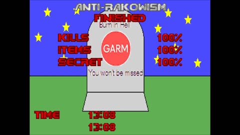 Doom 2 Anti-Rakowism UV Max in 13:08