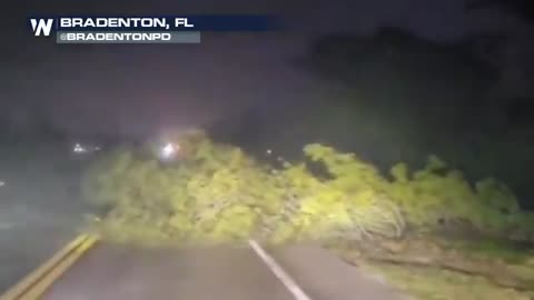 Hurricane Helene Brings Sailboat Ashore in Bradenton