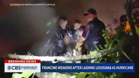 Francine batters Louisiana with flooding and power outages