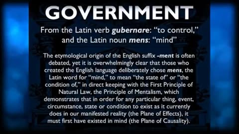 The Etymological Meaning of GOVERNMENT, AUTHORITY & RELIGION | Mark Passio