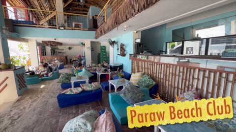 Paraw Beach Club in Boracay, Philippines