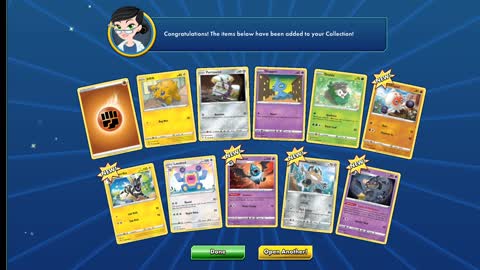 Pokemon TCG Online digital card pack openings. #6