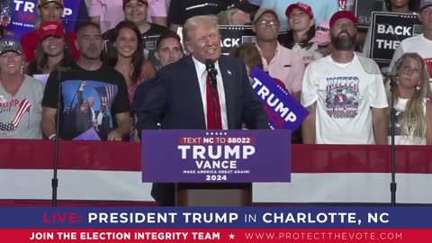 Trump Takes The Stage For First Rally Since Biden's Exit: 'Worst President In History'