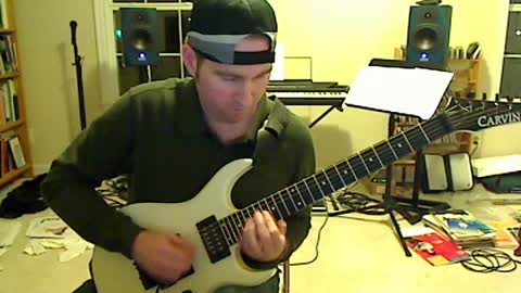 Mike Kelly Playing "Crossroads" Guitar Solo