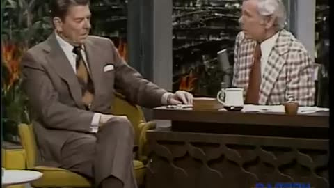 Ronald Reagan Sits Down with Johnny Carson on the Tonight Show part 2