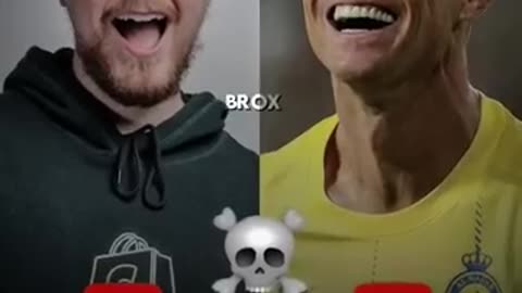 Cristiano Ronaldo VS MrBeast ☠️⚽️