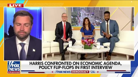 J.D. Vance: ‘Harris Has Governed as Far Left, Now Pretending She’s Not’ in Bid for Votes