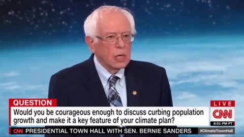 WATCH: Bernie Suggests Funding Abortions 'In Poor Countries’ To Fight Climate Change, Overpopulation