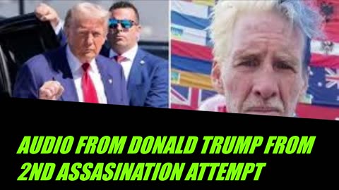 Donald Trump tells us what happened during his 2nd assasination attempt