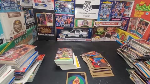 Mystery box of trading cards full video