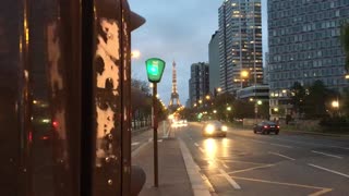 Eiffel at sunset