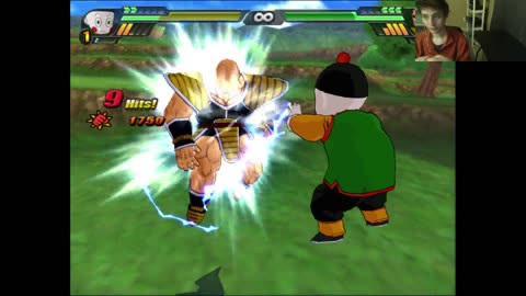 Chiaotzu VS Nappa In A Dragon Ball Z Budokai Tenkaichi 3 Battle With Live Commentary