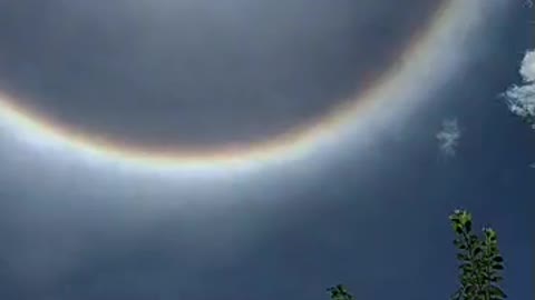 Halo phenomena appears in the skies of Eastern India