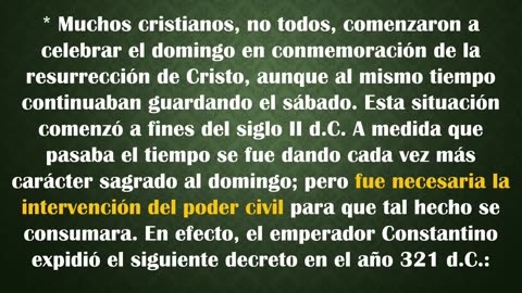 15. El Origen de la Observanciadel Domingo - Pr. John Lopera