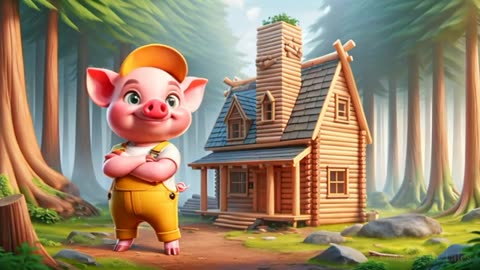 Three Little Pigs | English Kids Moral Stories | GoodNight Tales