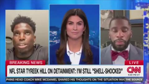 Miami Dolphins Tyreek Hill speaks to CNN after his arrest by Police