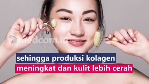 Terviral!!! 4 manfaat alat kecantikan jade roller