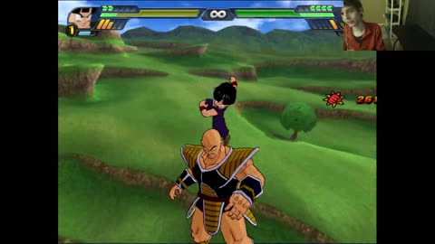 Nappa VS Gohan In A Dragon Ball Z Budokai Tenkaichi 3 Battle With Live Commentary