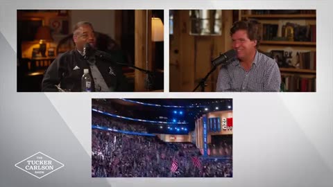 Tucker joined by Jason Whitlock to react live to Kamala Harris’s primetime DNC address