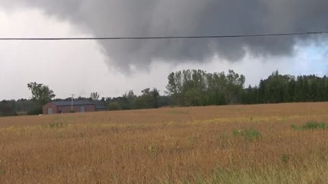 Wall cloud Hillsdale county September 24 2024