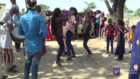 Dance party of girls