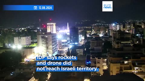 Explosions heard in Tel Aviv as Hamas targets the city with two rockets