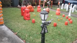 Halloween Display 2017 Daytime