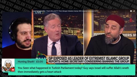 Piers Morgan Hosts and Exposes Islamist Terrorist