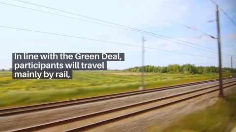 60,000 young Europeans will receive free rail passes.