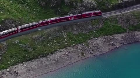 Glacier Express Train Switzerland